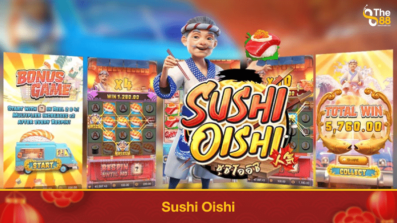 รีวิวความอร่อยของข้าวปั้นโดย pxj สล็อต ในเกม Sushi Oishi